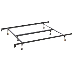 * Adjustable Metal Mattress Frame, Queen/King Less Expensive Shop