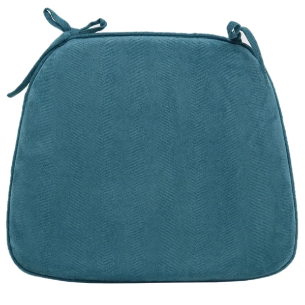 * Alexander Teal Plush Foam Chair Pad Gift Selection Cheap