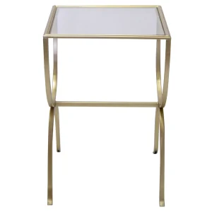 * Astoria Accent Table, Gold Outlet Sale