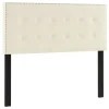 * Brian Oyster Tufted Headboard, Queen Bargain Sale New