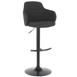 * Bryce Adjustable Barstool, Dark Grey Good Quality Cheap