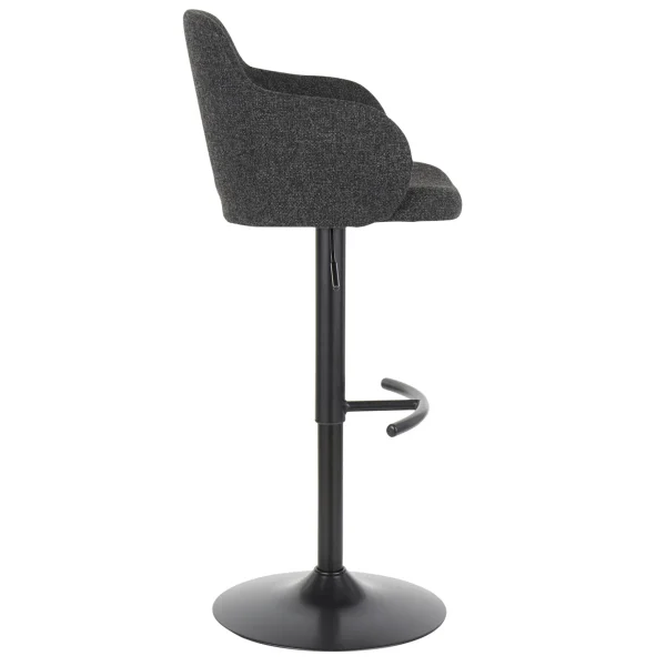 * Bryce Adjustable Barstool, Dark Grey Good Quality Cheap