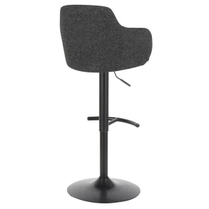 * Bryce Adjustable Barstool, Dark Grey Good Quality Cheap