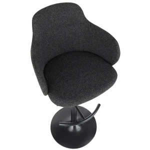 * Bryce Adjustable Barstool, Dark Grey Good Quality Cheap
