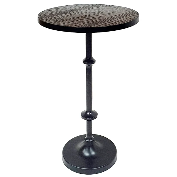 * Calvin Black Metal Accent Table, 22 Less Expensive Shop