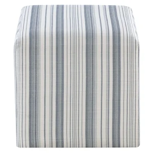 * Cottage Striped Ottoman Fashion Best