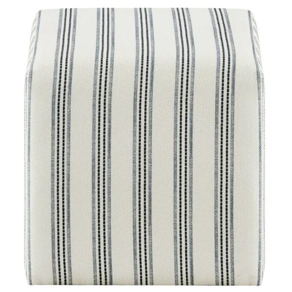 * Cottage Thin Striped Ottoman Promotion Best