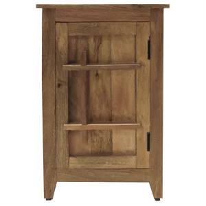 * 1 Door Mango Wood Cabinet Opening Sales Shop