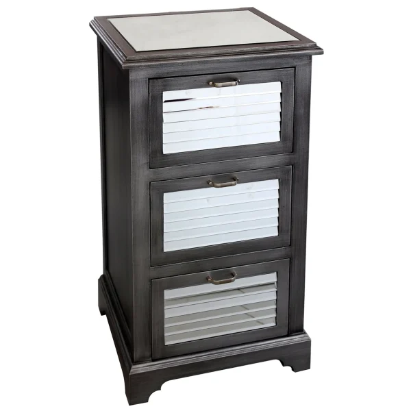 * 3 Drawer Shutter Mirror Cabinet Discount Online Best Sale