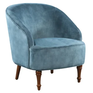 * Ella Slate Blue Accent Chair Featured Discount