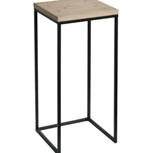 * Fiona Wood Top Plant Stand With Metal Base, Medium Flash Sale Cheap