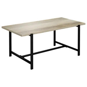 * Found & Fable Loggy Wood & Metal Dining Table, 71 Good Quality Sale