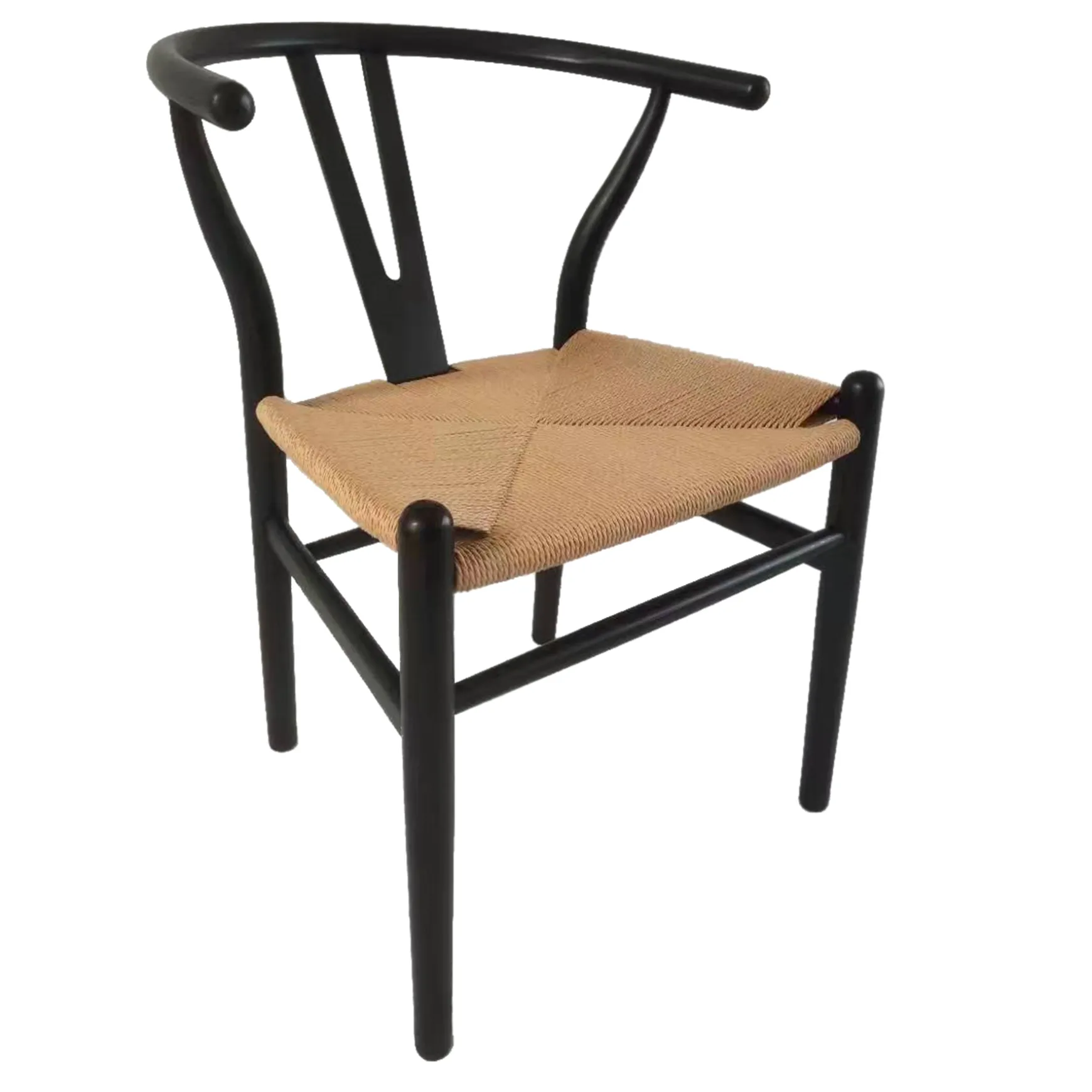 * Found & Fable Set Of 2 Denise Black Wishbone Dining Chair Premium Flash Sale