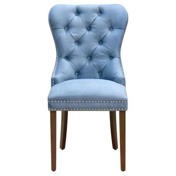 * Grace Mitchell Bobbi Blue Dining Chair, Kd Fashion Flash Sale