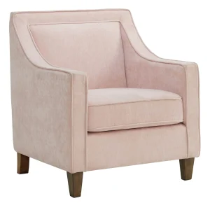 * Grace Mitchell Erie Blush Accent Chair Discount Outlet