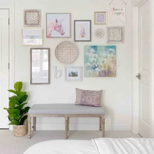 * Heritage Light Grey Linen Bench Cheaper Cheap