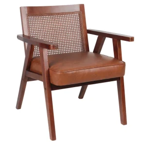 * Honeybloom Kanon Cane Back Accent Chair Gift Selection Flash Sale