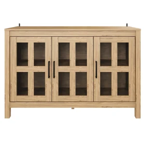 * Honeybloom Oslo 3-Door Cabinet Discount Sale