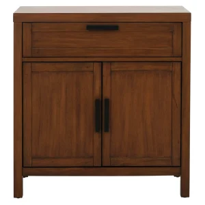 * Honeybloom Samuel 1-Drawer 2-Door Wooden Cabinet Opening Sales Online