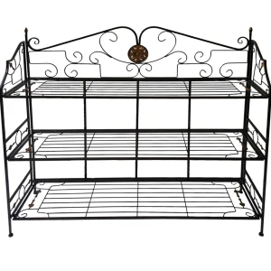 * 40In. Bronze/Gold 3 Tier, Large Bakers Rack Good Quality Clearance