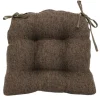 * Jasper Chestnut Chair Pad Online Discount Cheap