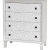 * Laci White 4 Drawer Cabinet Fashion Fashion