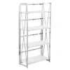 * Laila Ali Astrid Chrome Bookshelf Promotion Cheap