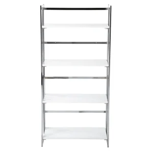 * Laila Ali Astrid Chrome Bookshelf Promotion Cheap