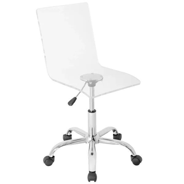 * Lucy Clear Acrylic Office Chair Online Discount Hot