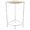 * Metal Corner Plant Stand With Wood Top Grey, Large Fashion Fashion