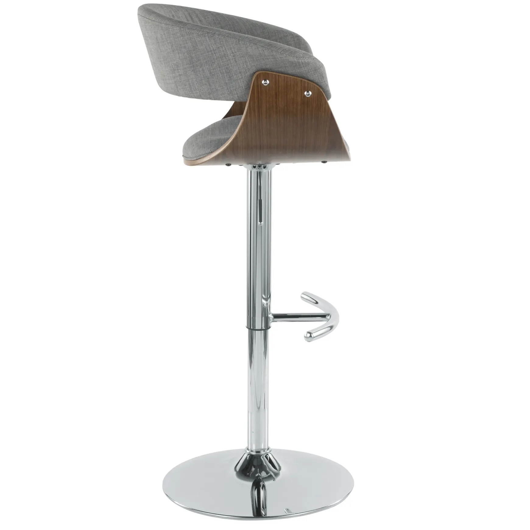 * Modern Vintage Barstool, Grey Gift Selection Best Sale