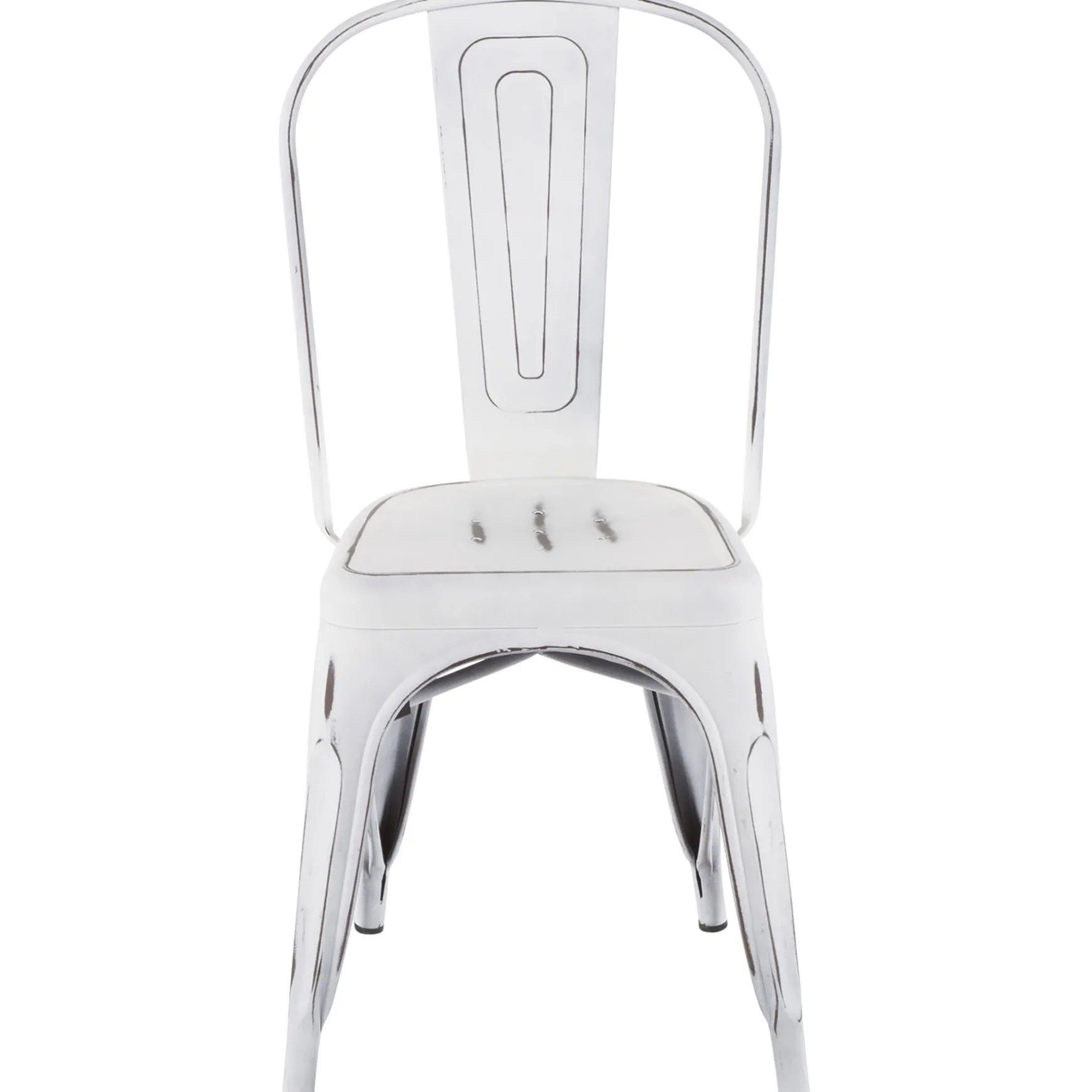 oregon_vintage_white_metal_dining_chair_opening_sales_2.webp * Oregon Vintage White Metal Dining Chair Opening Sales Best Sale