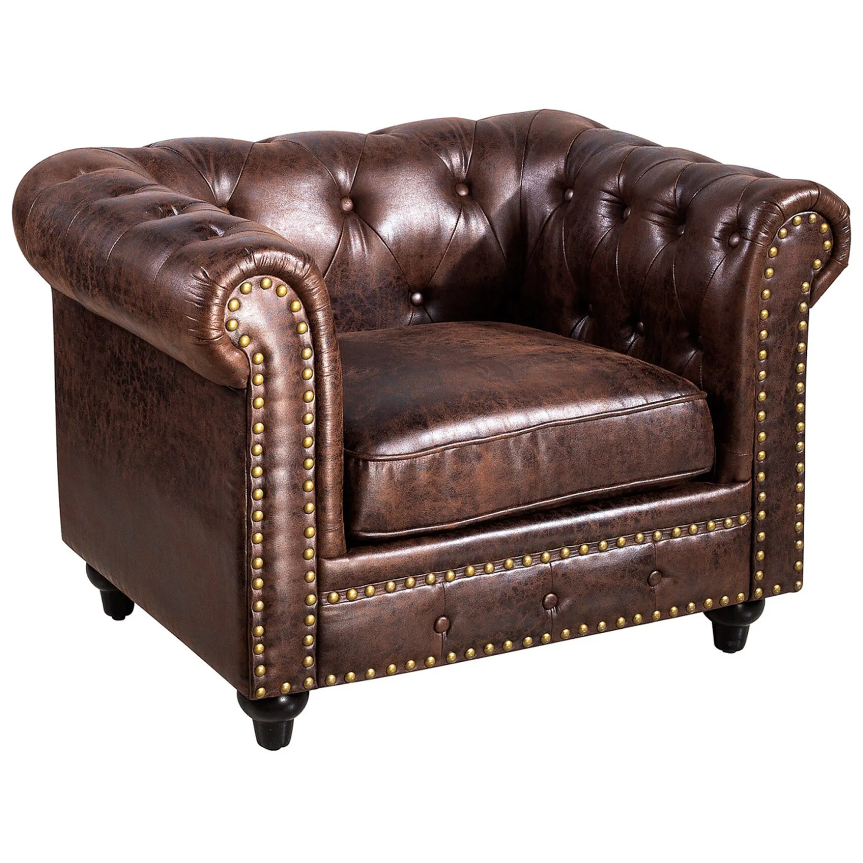 providence_chesterfield_tufted_brown_faux_leather_rolled_arm_chair_online_discount_0.webp * Providence Chesterfield Tufted Brown Faux Leather Rolled Arm Chair Online Discount Outlet