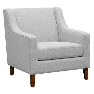 * Providence Wells Accent Chair, Light Grey Opening Sales Flash Sale