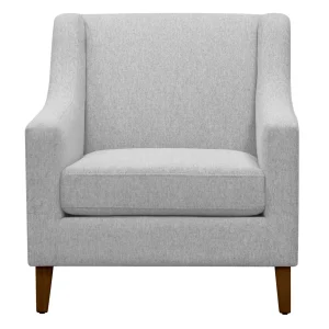 * Providence Wells Accent Chair, Light Grey Opening Sales Flash Sale