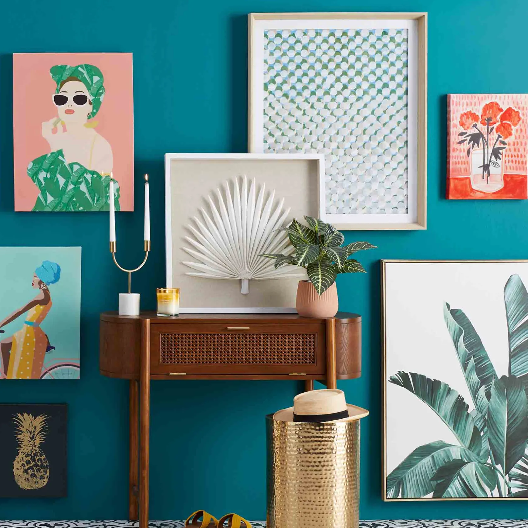 * Reston Round Corner Wooden Console Table Less Expensive Clearance