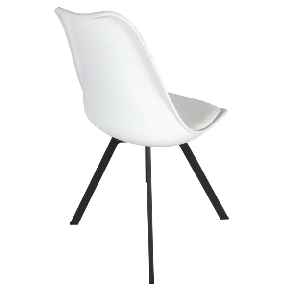 * Sally Dining Chair, White Cheaper Discount