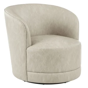 * Sawyer Swivel Chair, Grey Discount Cheap