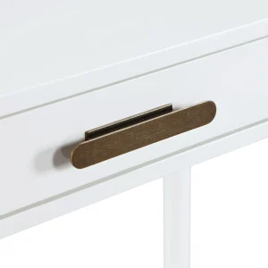 * Tracey Boyd White Ribbera Desk Bargain Sale Clearance