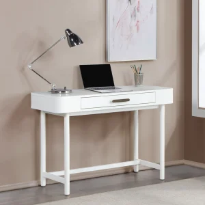 * Tracey Boyd White Ribbera Desk Bargain Sale Clearance