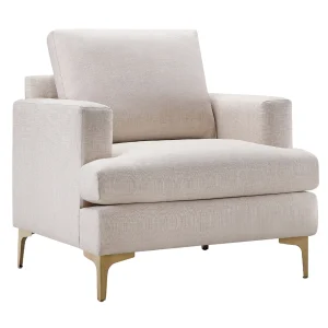 * Tribeca Ivory Accent Chair Promotion Store