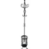 * Victorian Style Metal Coat Rack With Black Finish, 73 Flash Sale Shop