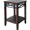 * Wood/Metal X Band Plant Stand Discount Online Best Sale