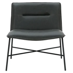 * Zoey Accent Chair, Black Cheaper Online